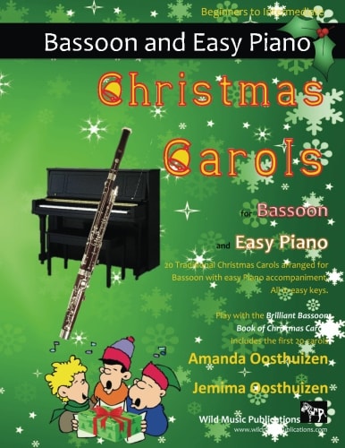 Christmas Carols for Bassoon and Easy Piano (Accompaniment Book)