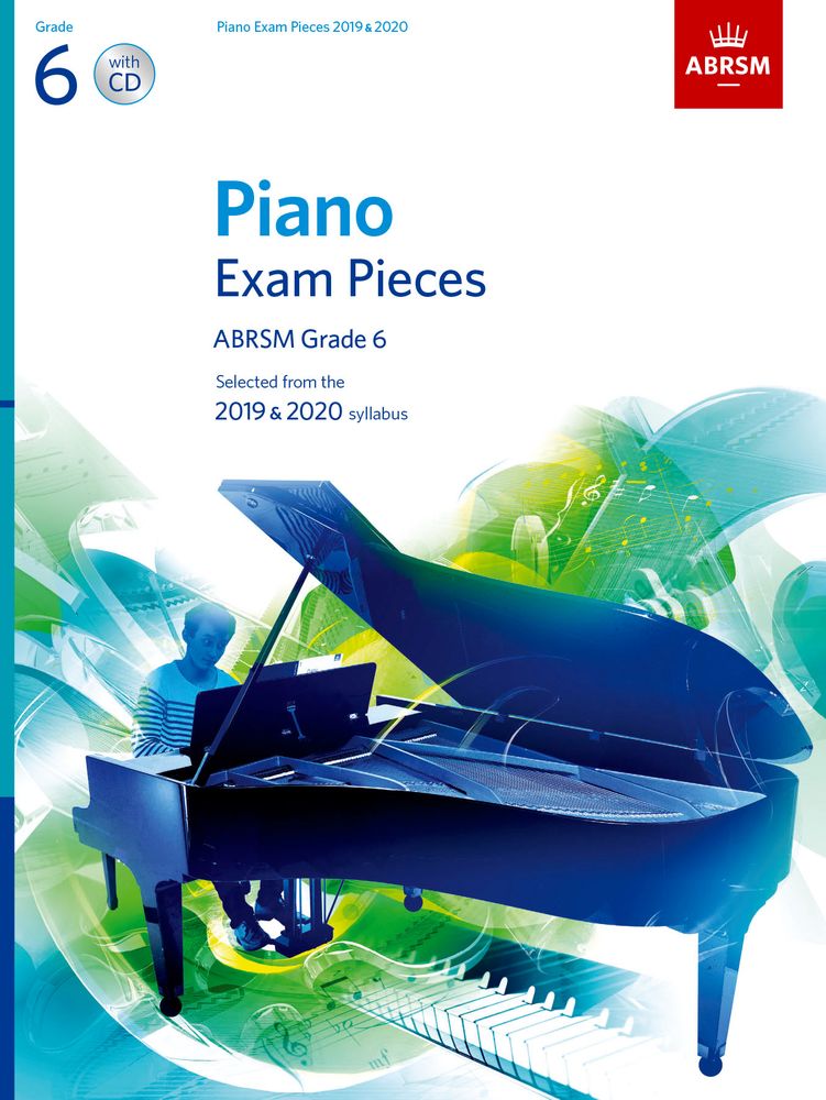 ABRSM Piano Exam Pieces 2019 & 2020 Grade 6 (Book & CD)