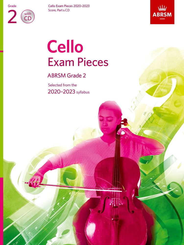 ABRSM Cello Exam Pieces 2020-2023 Grade 2 Score, Part & CD