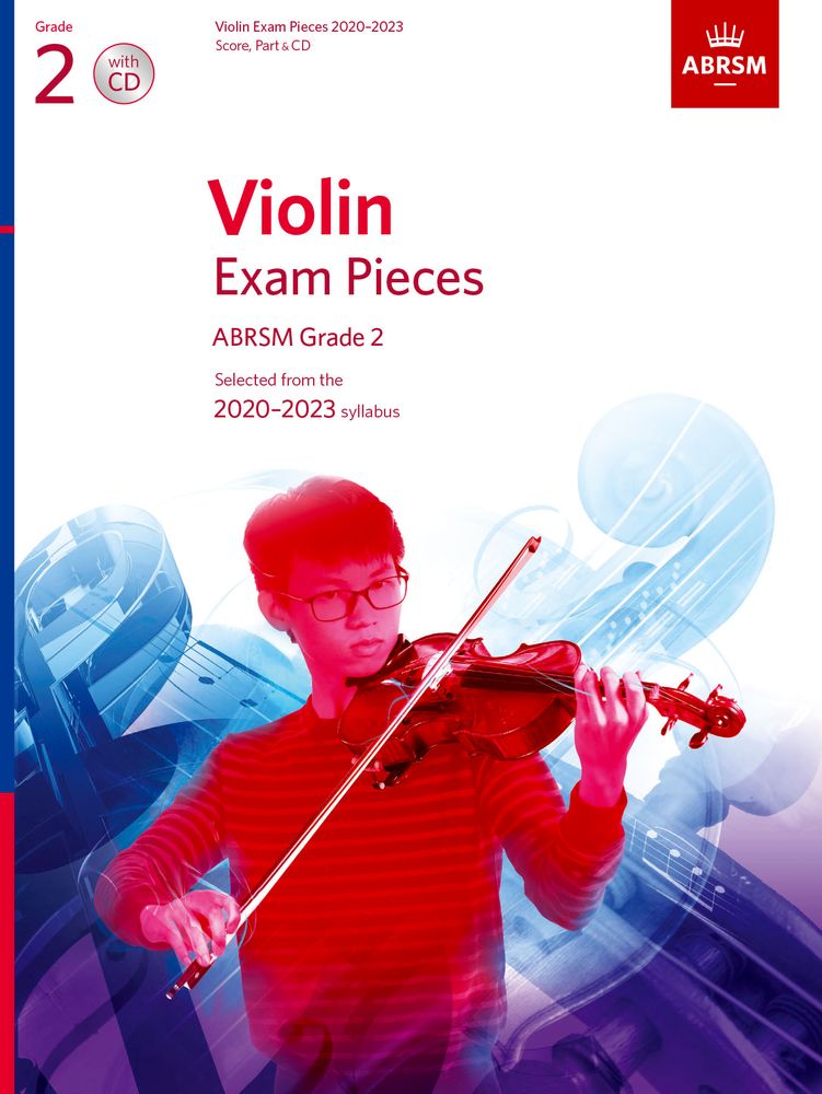 ABRSM Violin Exam Pieces 2020-2023 Grade 2 Score, Part & CD