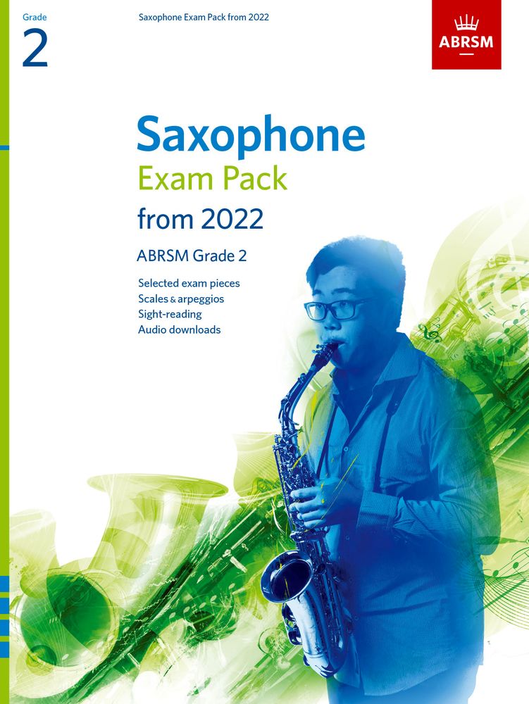 ABRSM Saxophone Exam Pack from 2022 Grade 2