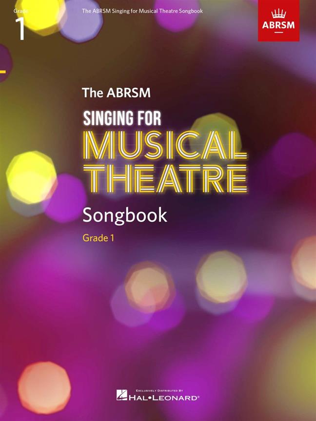 ABRSM Singing for Musical Theatre Songbook Grade 1 published by Hal Leonard