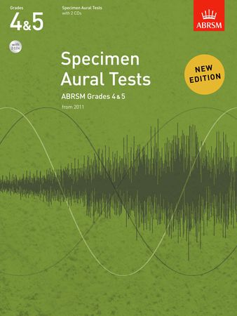 ABRSM Specimen Aural Tests Grade 4 & 5 With CD