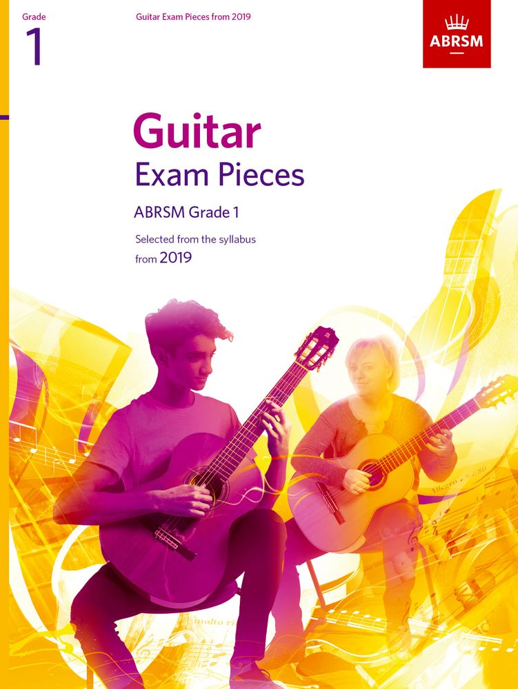 ABRSM Guitar Exam Pieces from 2019 Grade 1 (Book Only)