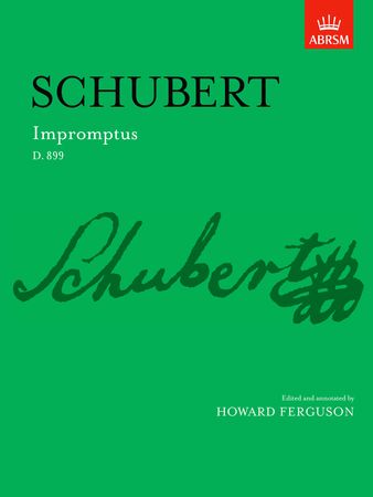 Schubert: Impromptus D899 for Piano published by ABRSM