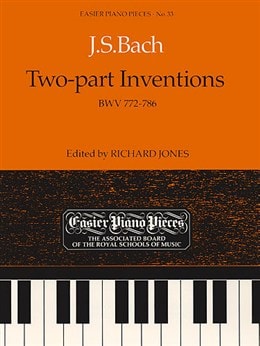 Bach: Two Part Inventions (BWV 772-786) for Piano Published by ABRSM