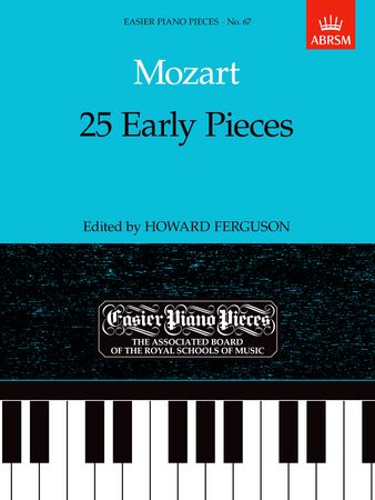 Mozart: 25 Early Pieces for Piano published by ABRSM