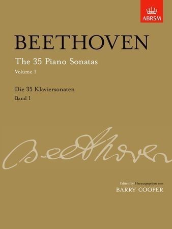 Beethoven: The 35 Piano Sonatas Volume 1 published by ABRSM