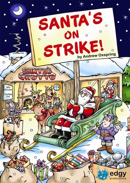 Santas On Strike published by Edgy Productions (Book & CD)