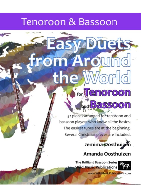 Easy Duets from Around the World for Tenoroon and Bassoon published by Wild