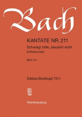 Bach: Cantata 211 (Coffee Cantata) published by Breitkopf  - Vocal Score