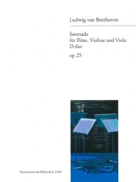 Beethoven: Serenade in D Opus 25 published by Breitkopf