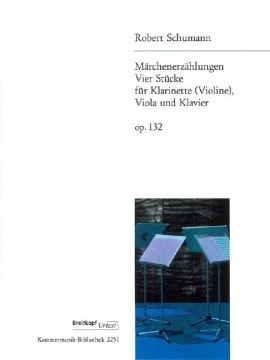 Schumann: Mrchenerzhlungen Opus 32 published by Breitkopf