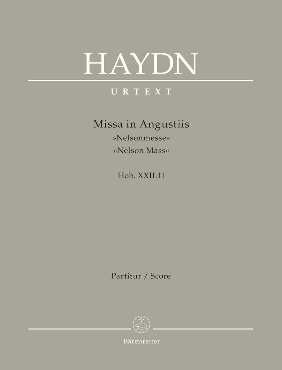 Haydn: Nelson Mass published by Barenreiter - Full Score