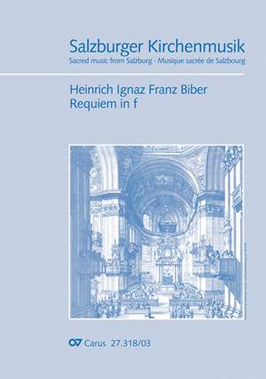 Biber: Requiem in F minor Vocal Score published by Carus