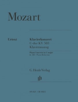Mozart: Piano Concerto in C K503 published by Henle Urtext