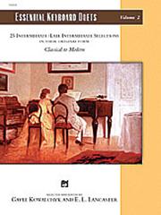 Essential Keyboard Duets Volume 2 for Piano published by Alfred