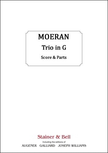 Moeran.: Trio in G for Violin, Viola and Cello published by Stainer & Bell