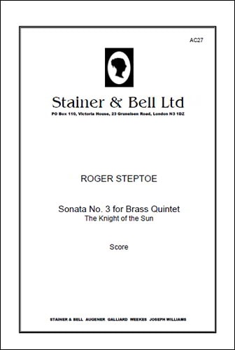 Steptoe: Sonata No. 3 for Brass Quintet published by Stainer and Bell
