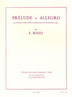 Bozza: Prelude & Allegro for Trombone published by Leduc