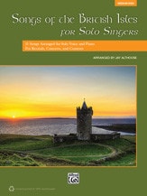 Songs of the British Isles for Solo Singers - Medium/High published by Alfred