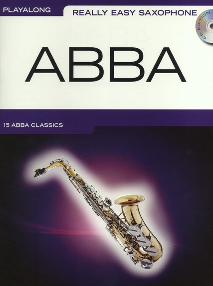 Really Easy Saxophone: Abba published by Wise (Book & CD)