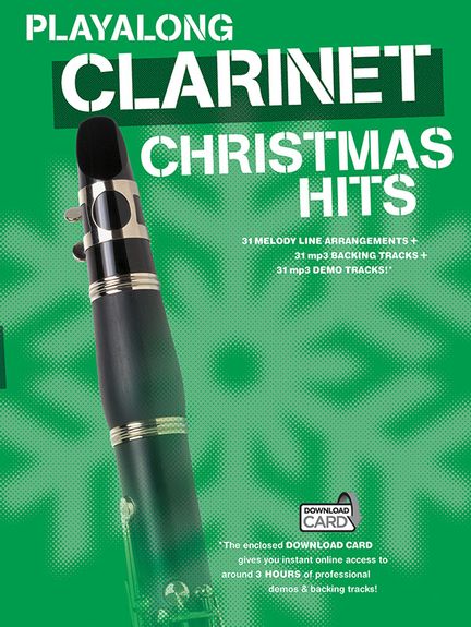 Play-Along Clarinet: Christmas Hits published by Wise