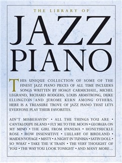 The Library Of Jazz Piano published by Music Sales