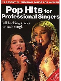 Pop Hits for Professional Singers for Women published by Wise (Book & CD)