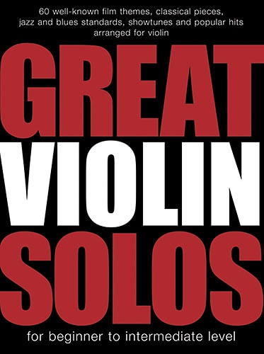 Great Violin Solos published by Wise