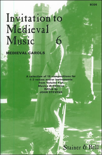 Invitation to Medieval Music Book 6 published by Stainer & Bell