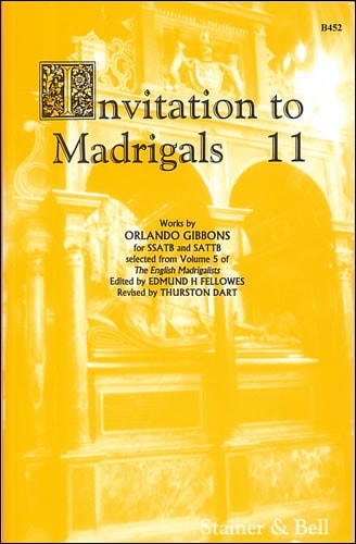 Invitation to Madrigals Book 11 (SSATB/SATTB) published by Stainer & Bell