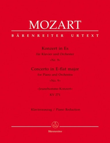 Mozart: Concerto No.9 in E flat K271 for 2 Pianos published by Barenreiter