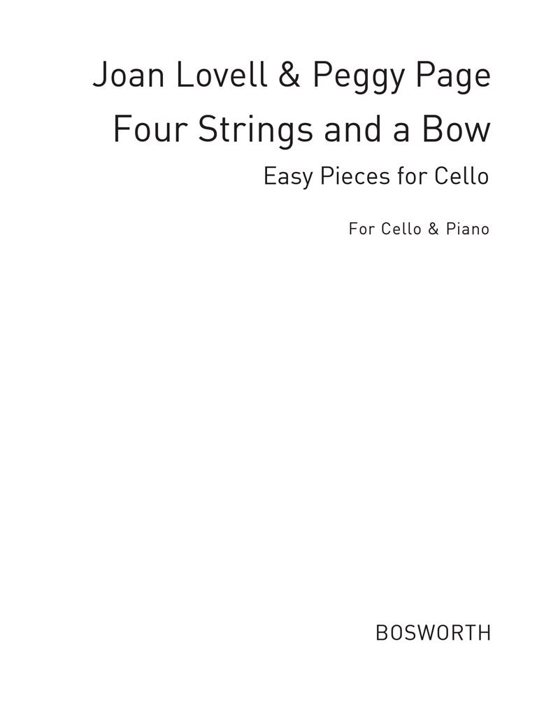 Four Strings and a Bow Book 1 for Cello & Piano published by Bosworth
