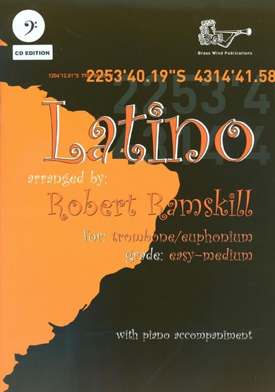 Latino for Trombone (Bass Clef) published by Brasswind (Book & CD)