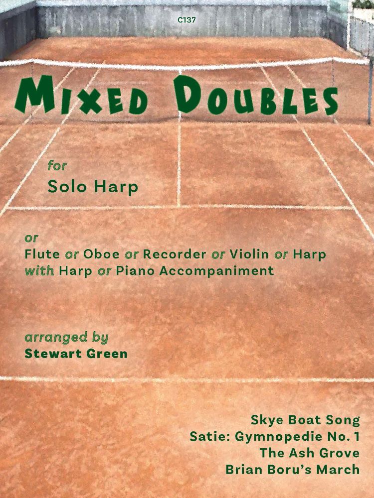 Green: Mixed Doubles for Harp published by Clifton