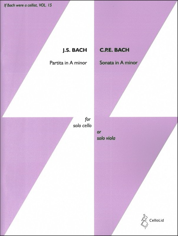 Bach: Partita in A minor and Sonata in A minor arranged Cello published by CelloLid