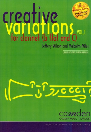 Creative Variations Volume 1 - Clarinet published by Camden (Book & CD)