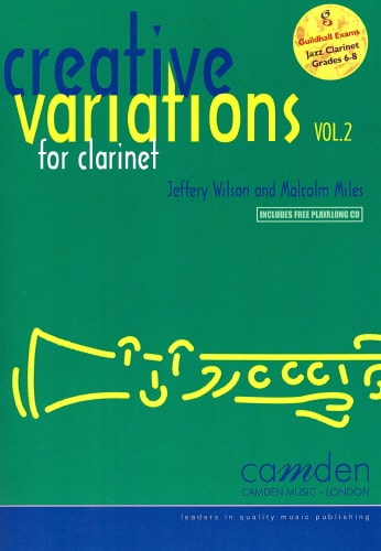 Creative Variations Volume 2 - Clarinet published by Camden (Book & CD)
