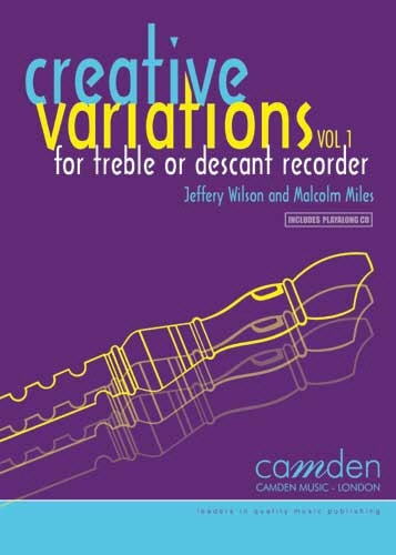 Creative Variations Volume 1 - Recorder published by Camden (Book & CD)