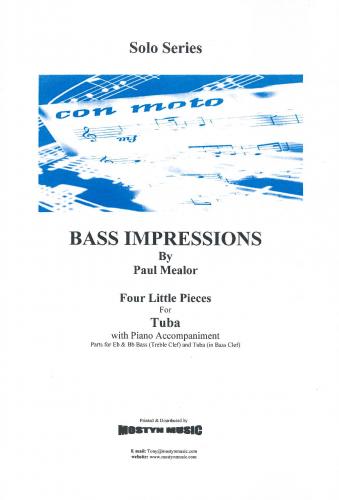 Mealor: Bass Impressions for Tuba published by Mostyn
