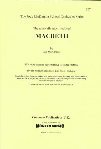 McKenzie: Macbeth for School Orchestra published by Con Moto