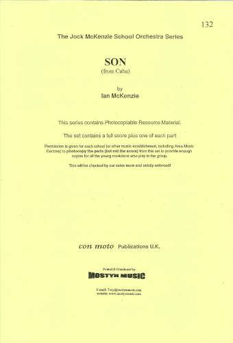 McKenzie: Son for School Orchestra published by Con Moto