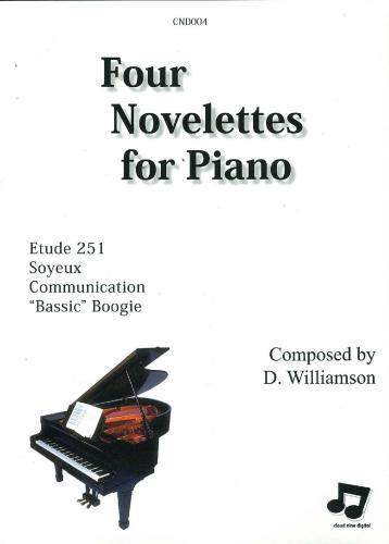 Williamson: Four Novelettes for Piano by published by CND