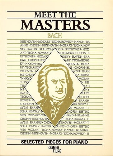Bach: Meet The Masters - Selected Pieces for Piano published by Cramer