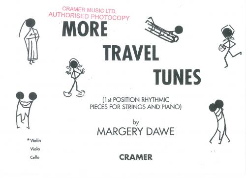 Dawe: More Travel Tunes for Violin published by Cramer