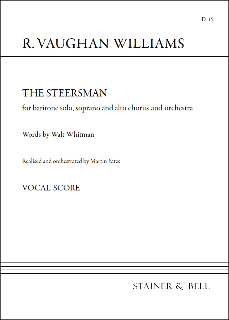 Vaughan Williams: The Steersman Baritone Solo & SSAA published by Stainer and Bell