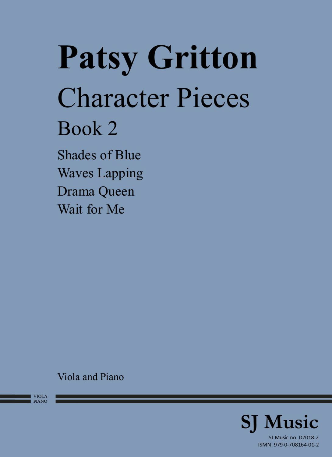 Gritton: Character Pieces Book 2 for Viola published by SJ Music