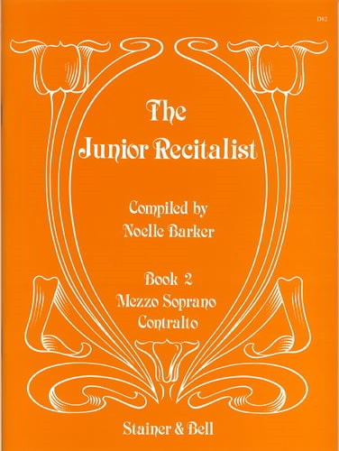 The Junior Recitalist Book 2. Mezzo-soprano/Contralto published by Stainer & Bell