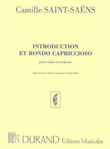 Saint-Saen: Introduction Et Rondo Capriccioso for Violin published by Durand